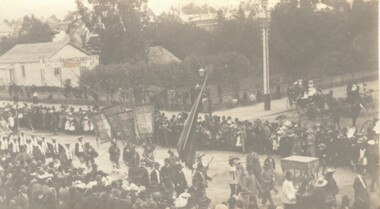 Photograph - CHINESE SECTION OF BENDIGO EASTER FAIR PARADE, Post 1892