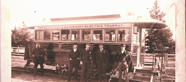 Photograph - BASIL MILLER COLLECTION: TRAMS