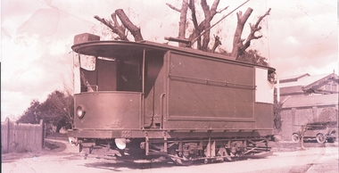 Photograph - BASIL MILLER COLLECTION: METAL TRAMS