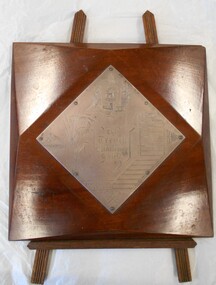 Award - TROPHY COLLECTION: TENNIS TROPHY:  TRENCH CHALLENGE SHIELD, 1894