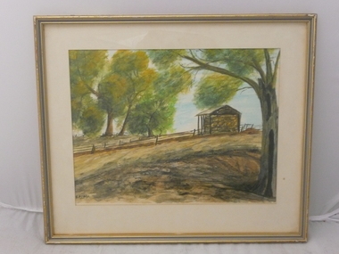 Painting - BARNADOWN WATERCOLOUR