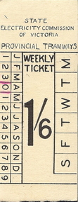 Document - BASIL MILLER COLLECTION: TRAMS TICKETS