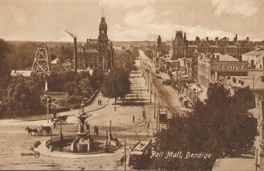 Photograph - PALL MALL, BENDIGO, c1903-1918
