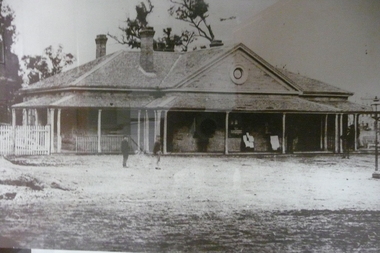 Photograph - PHOTO OF SANDHURST POST OFFICE. 1861, 1861