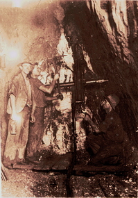 Photograph - CENTRAL DEBORAH MINE (UNDERGROUND), early 1900's?