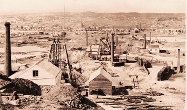 Photograph - NEW CHUM HILL, c.1870