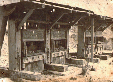 Photograph - VICTORIA MINE BATTERY, c1900