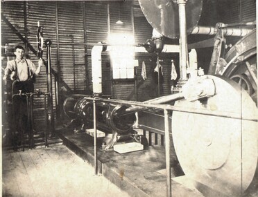 Photograph - WINDING ENGINE AT DEBORAH MINE