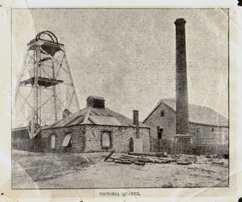 Photograph - VICTORIA QUARTZ - NEW CHUM LINE OF REEF, c.1890