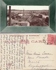 Photograph - VIEW OF BENDIGO MINES, c.1905