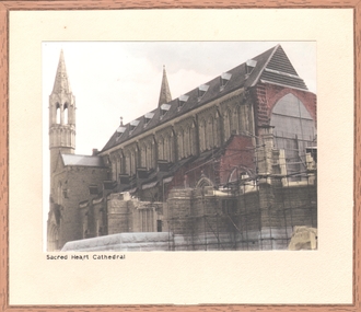 Photograph - SACRED HEART CATHEDRAL RENOVATION,1957