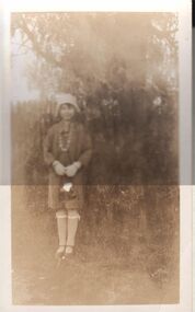 Photograph - L. PROUT COLLECTION: PHOTOGRAPH OF GIRL