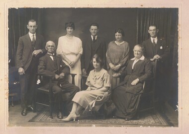 Photograph - GROUP PORTRAIT,1910 - 1920