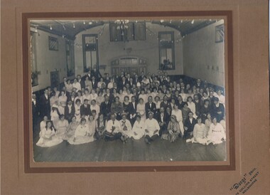 Photograph - GROUP PHOTOGRAPH TAKEN IN HALL, 1920 - 1930