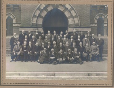 Photograph - GROUP OF FORTY THREE MEN IN SUITS