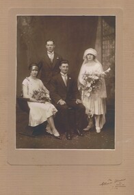Photograph - WEDDING GROUP OF FOUR