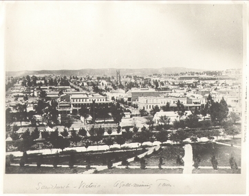 Photograph - SANDHURST - VICTORIA, A GOLD MINING TOWN, Earliest c 1885