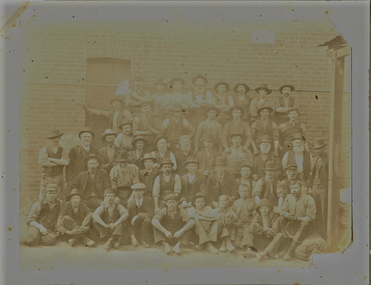 Photograph - GROUP OF MEN AND BOYS