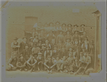Photograph - GROUP OF MEN AND BOYS