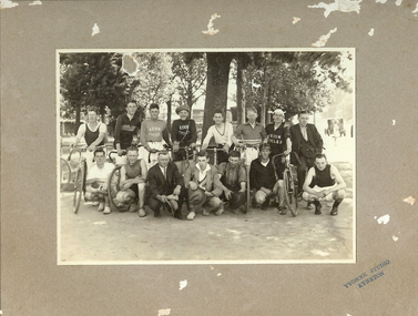 Photograph - GROUP OF MALE CYCLISTS