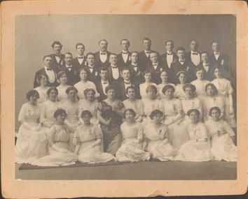 Photograph - BENDIGO CHOIR1912 ?