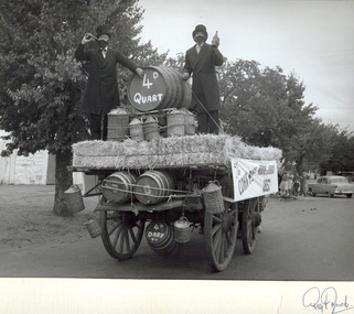 Photograph - RE-ENACTMENT OF COHN BROS. ARRIVAL IN BENDIGO, c.1957