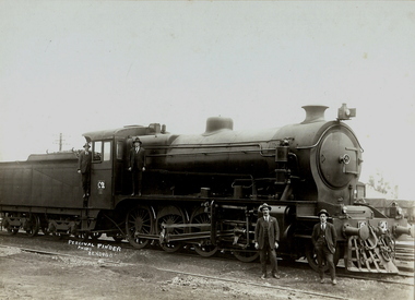 Photograph - C CLASS LOCOMOTIVE NO.2, 1921