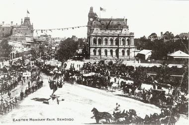 Photograph - EASTER MONDAY FAIR, early 1900's