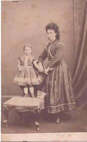Photograph - BUICK COLLECTION: PHOTOGRAPH OF BUICK FAMILY MEMBERS - ELIZA AND SOPHIE