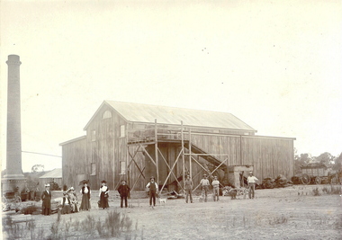 Photograph - BENDIGO BONE MILL, 1880