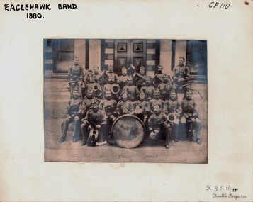 Photograph - EAGLEHAWK BAND 1880, c.1880