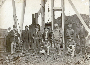 Photograph - TAMBOUR MAJOR MINE AT SPECIMEN HILL, 1920