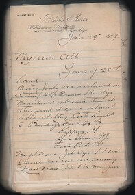 Document - BUSH COLLECTION: BUSINESS LETTERS, 1903 - 1907