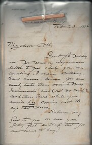 Document - BUSH COLLECTION: BUSINESS LETTERS, 1912- 1916