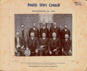 Photograph - HUNTLY SHIRE COUNCIL, 1911