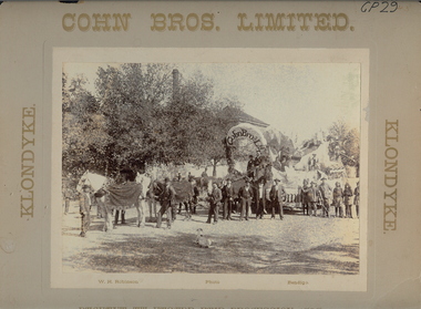 Photograph - COHN BROS.AT EASTER FAIR PROCESSION, 1898