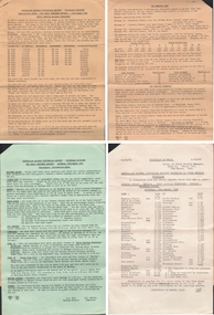 Document - BASIL MILLER COLLECTION: 'DESCRIPTIVE' NOTES - AUSTRALIAN RAILWAY HISTORICAL SOCIETY, 19th March 1966