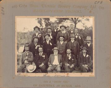 Photograph - COHN BROS. EMPLOYEE PICNIC AT CHERRY TREE, 7th March 1903