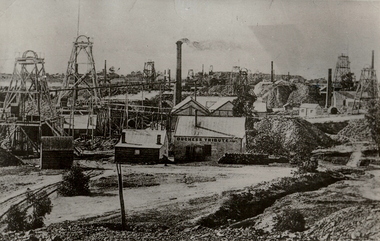 Photograph - MINING SITE