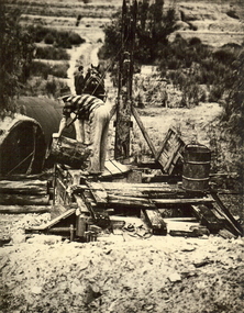 Photograph - MINING WHIP BENDIGO