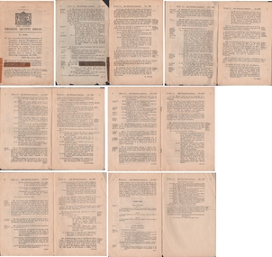 Document - BASIL MILLER COLLECTION: TRAMS - TRAMWAYS ACT - VICTORIA