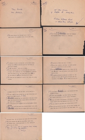 Document - BASIL MILLER COLLECTION: TRAMS - MR FRED WOODS