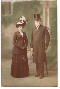 Postcard - BUSH COLLECTION:  POSTCARD (S.A. BUSH GOLDEN WEDDING), 1912