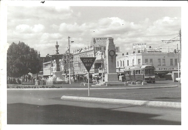 Photograph - BASIL MILLER COLLECTION: TRAMS AND EASTER FAIR