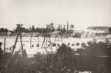 Photograph - CENTRAL BLUE MINE, 1912