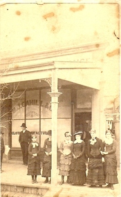 Photograph - SMALL GROUP OUTSIDE M.J. CAHILL'S