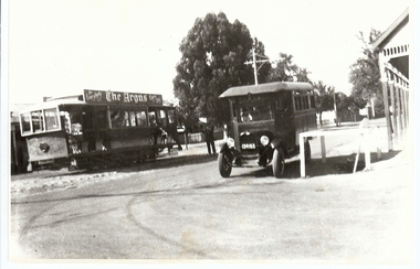Photograph - BASIL MILLER COLLECTION: TRAM AND BUS