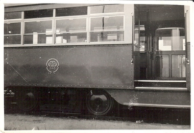 Photograph - BASIL MILLER COLLECTION: SIDE VIEW TRAM