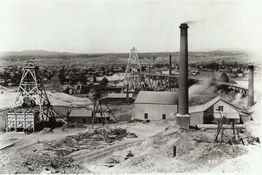 Photograph - NEW CHUM MINE WORKINGS