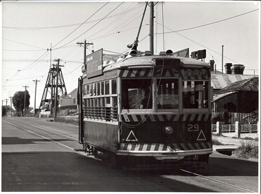 Photograph - BASIL MILLER COLLECTION: TRAMS